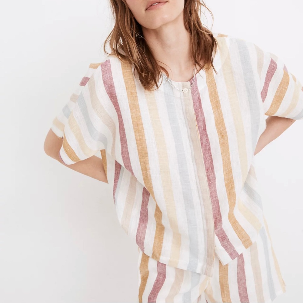 Madewell x Laude the label linen set